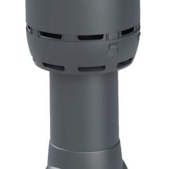 Вентиляционный выход Vilpe Flow 125-ИЗ-700 RR23 серый