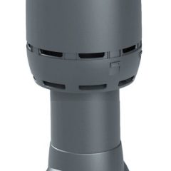 Вентиляционный выход Vilpe Flow 125-ИЗ-500 RR23 серый