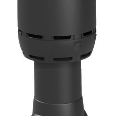 Вентиляционный выход Vilpe Flow 125-ИЗ-500 RR33 черный