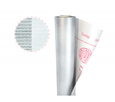 Супердиффузионная мембрана Tyvek Solid Silver 82 г/м2 рулон 75м2