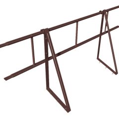 Ограждение кровельное ОК-h600х1860 мм RAL8017