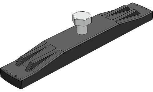 Крепеж для пластиковых лотков DN150 GidroGroup