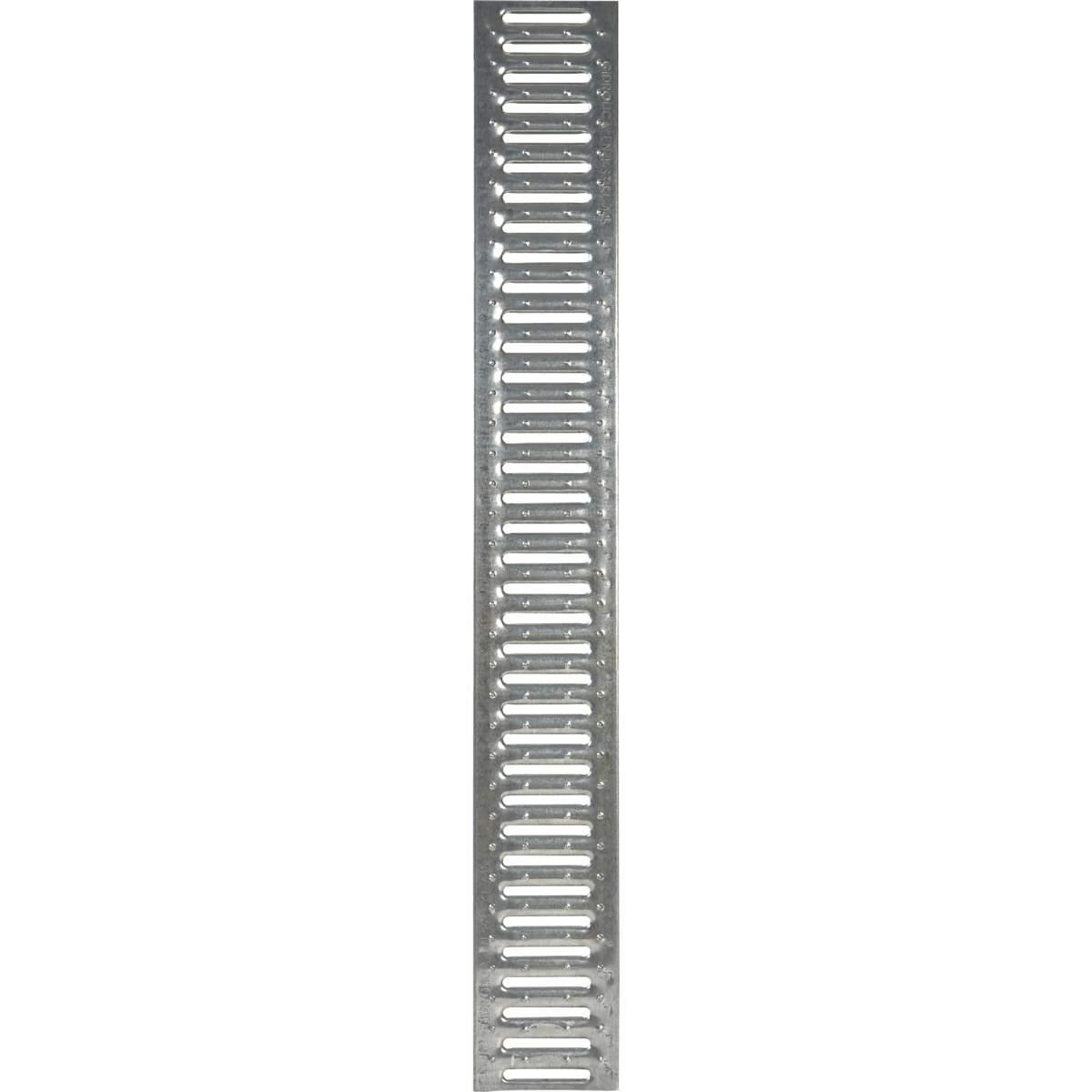 Решетка для лотка водоотводного Standart стальная оцинкованная PB 1000х136х14мм DN100 GidroGroup
