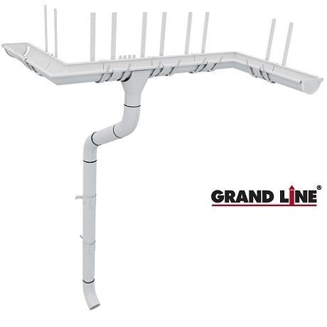 Водосточная система Ø125/90мм Grand Line