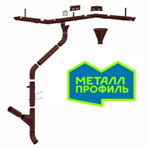 Водосточная система Ø125/100мм МП Престиж