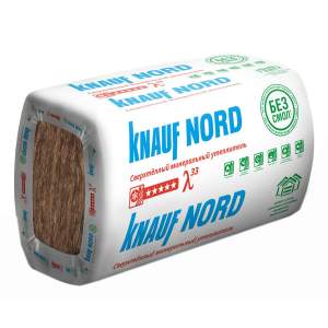 Утеплитель Knauf Insulation ТеплоKnauf Nord 100мм 6шт 600×1250мм 4.5м²