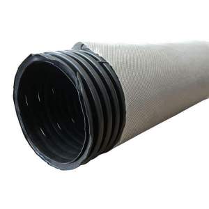 Дренажная труба однослойная Ø110мм SN4 с перфорацией в геофильтре FD-PIPE